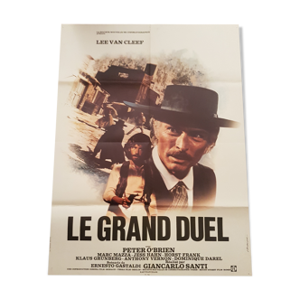 Affiche cinéma lle grand duel