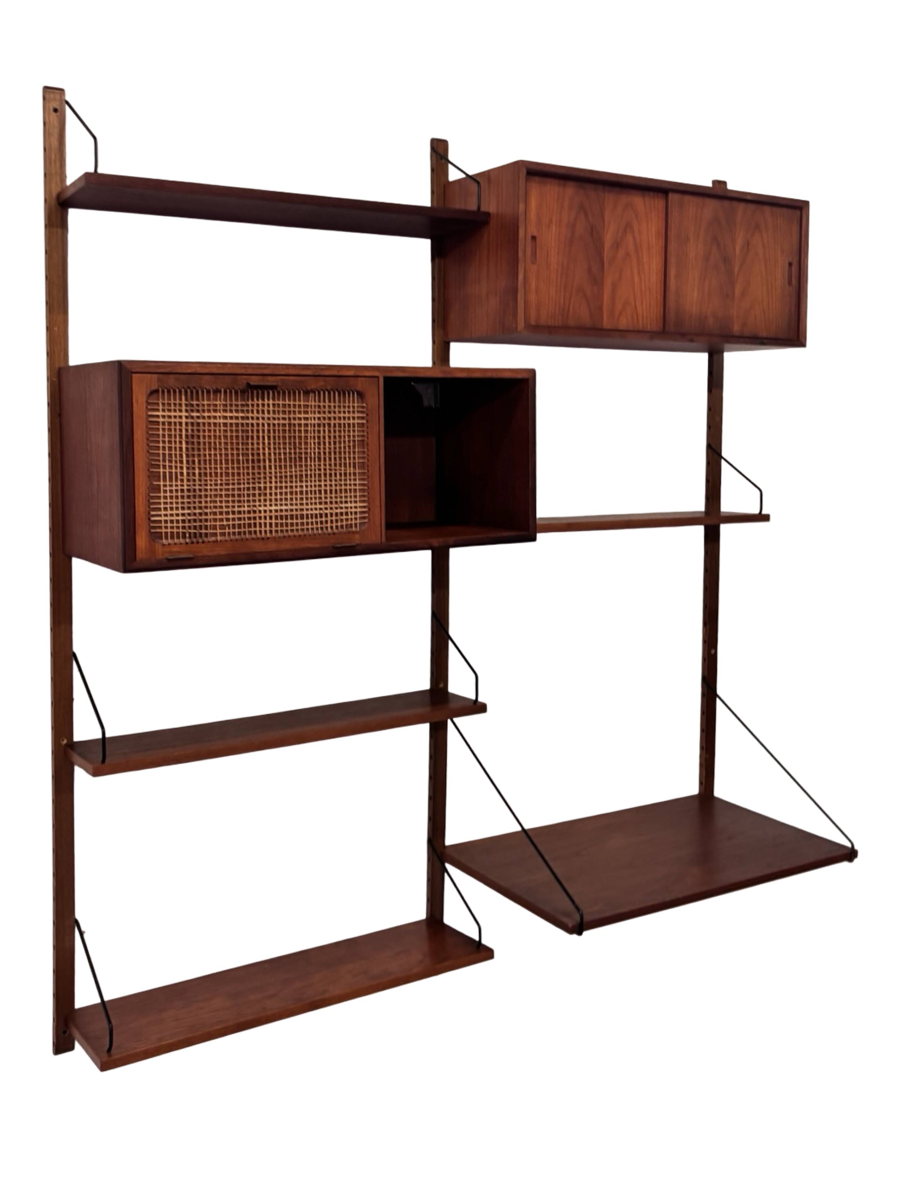 Vintage Poul Cadovius Royal System wall system wall unit