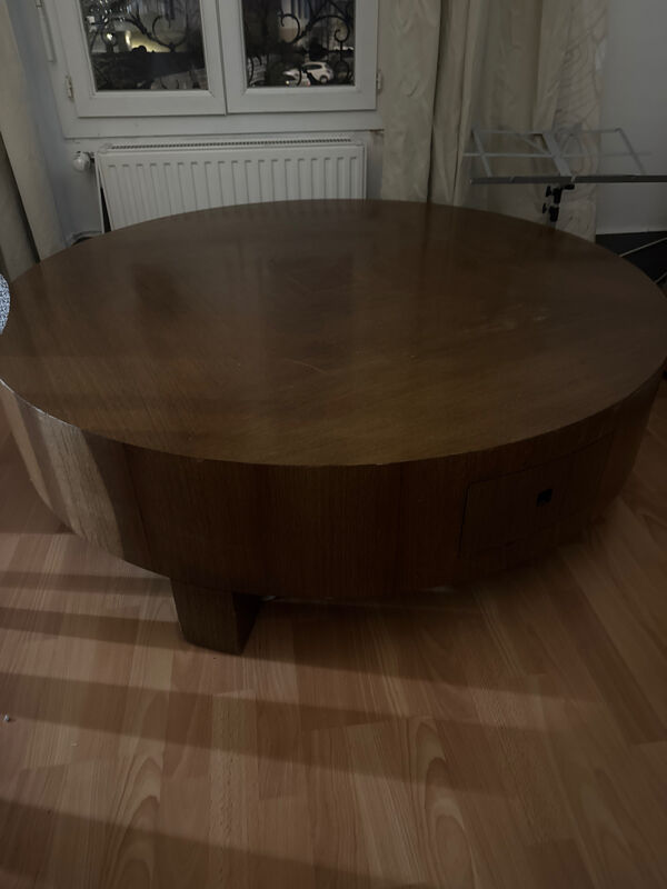 Table basse ronde