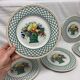 Lot 6 dessert plates villeroy & boch basket