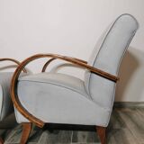 Fauteuils par Jindrich Halabala, 1940s, Set de 2