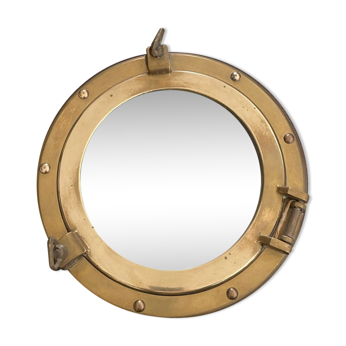 Old porthole mirror from the 50s