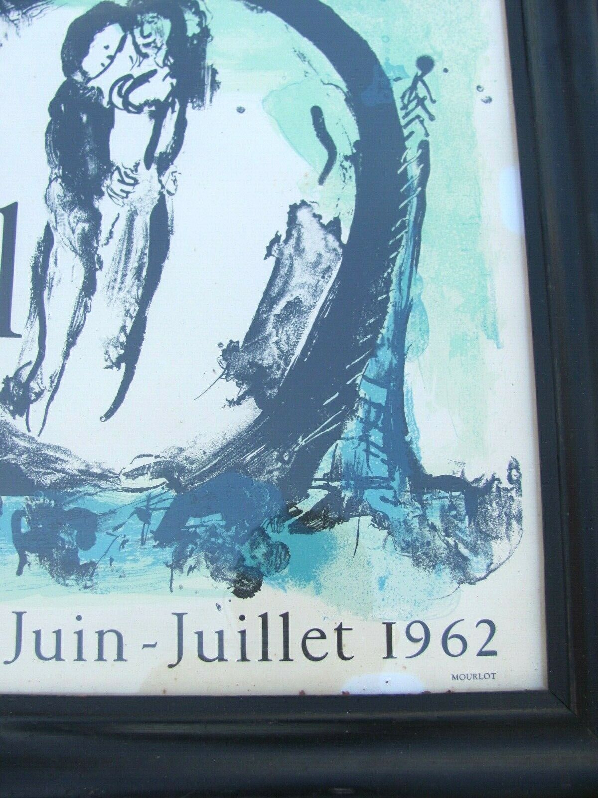 Marc Chagall lithography, Galerie Meght 1962