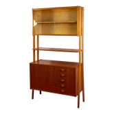 Vintage Mid Century wandkast door 'Jirak' voor 'Tatra'