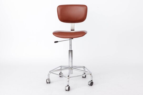 Chaise pivotante vintage par Bremshey & Co.   Chaise de bureau   Allemagne, années 1980