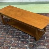 Teak coffee coffee table - 70s
