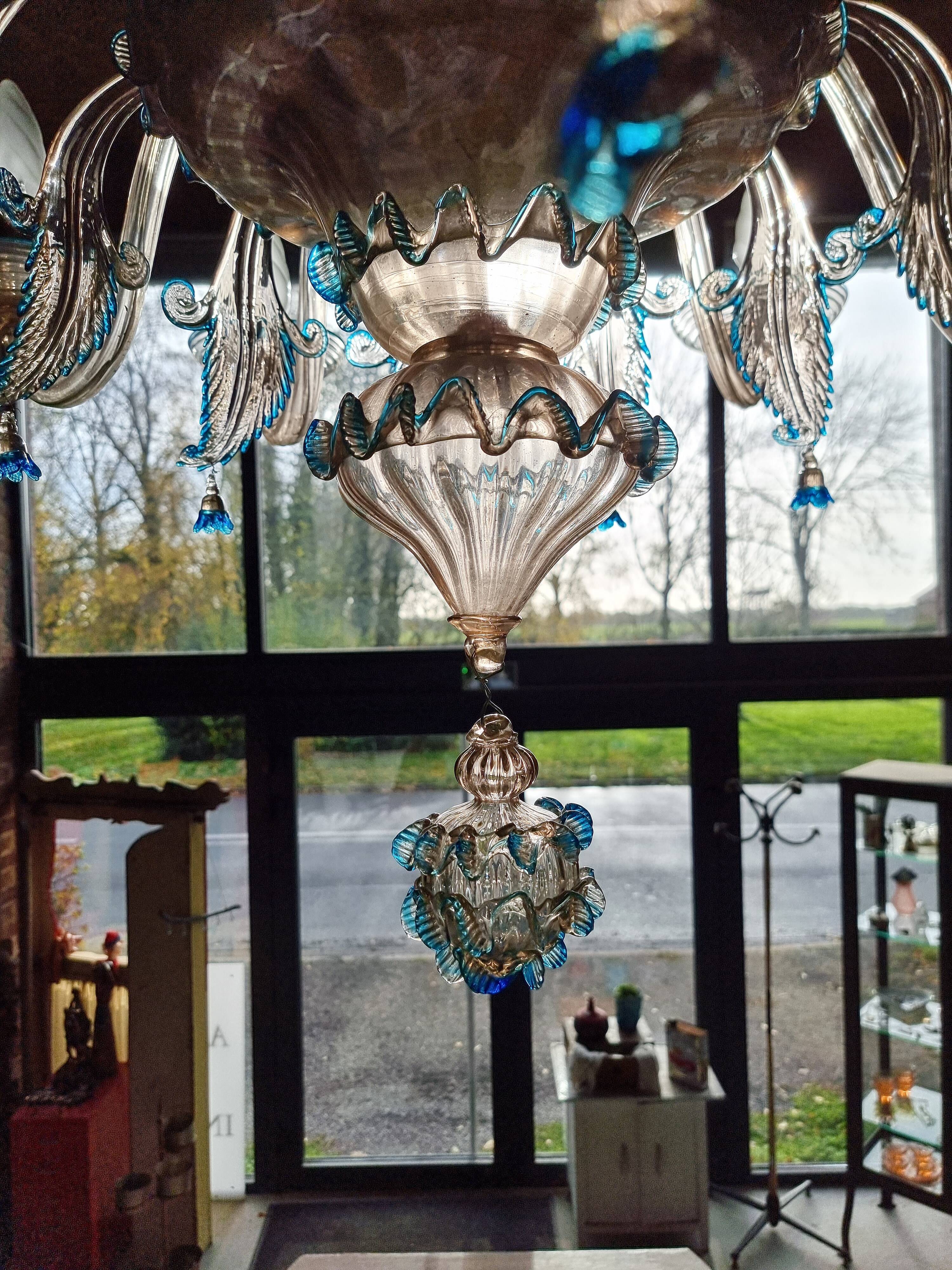 Murano glass chandelier