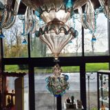 Lustre en verre de Murano