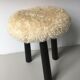 Tabouret , mouton , fabrication danoise 60