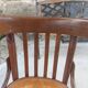6 bistro chairs, pattern on the seat