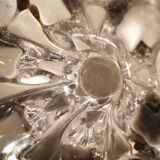 Pair of Vannes crystal vases