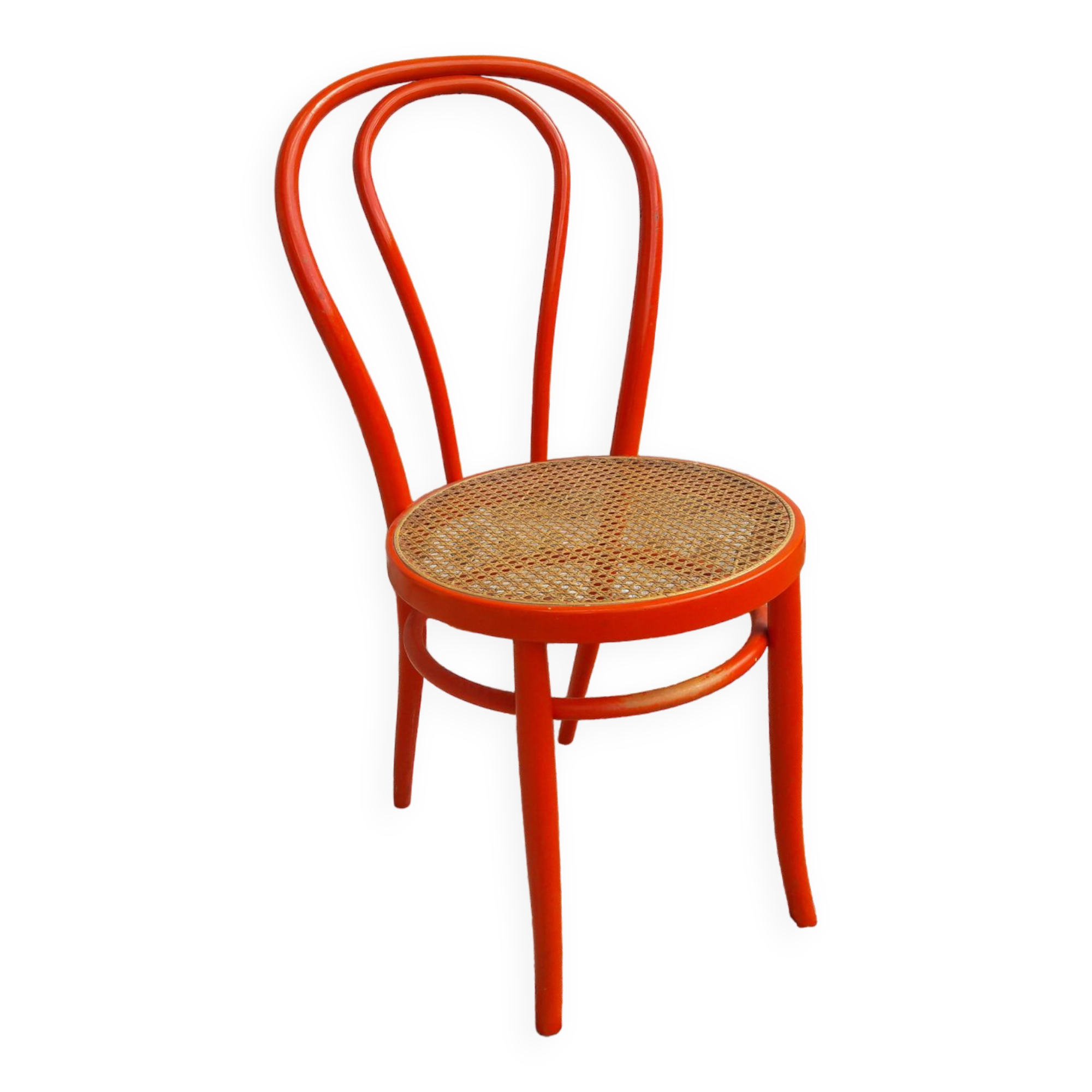 Bistro chair orange
