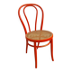 Bistro chair orange