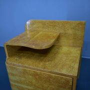 Ensemble de deux tables de chevet Art Déco Tchécoslovaquie, années 1939