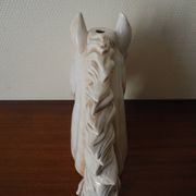 Ceramic horse head lamp base vintage horse lamp base design 70s