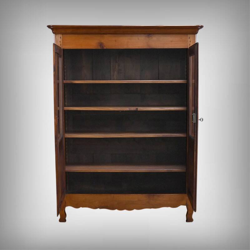 Library of the Loire Valley in cherry wood – 2nd part 19th century