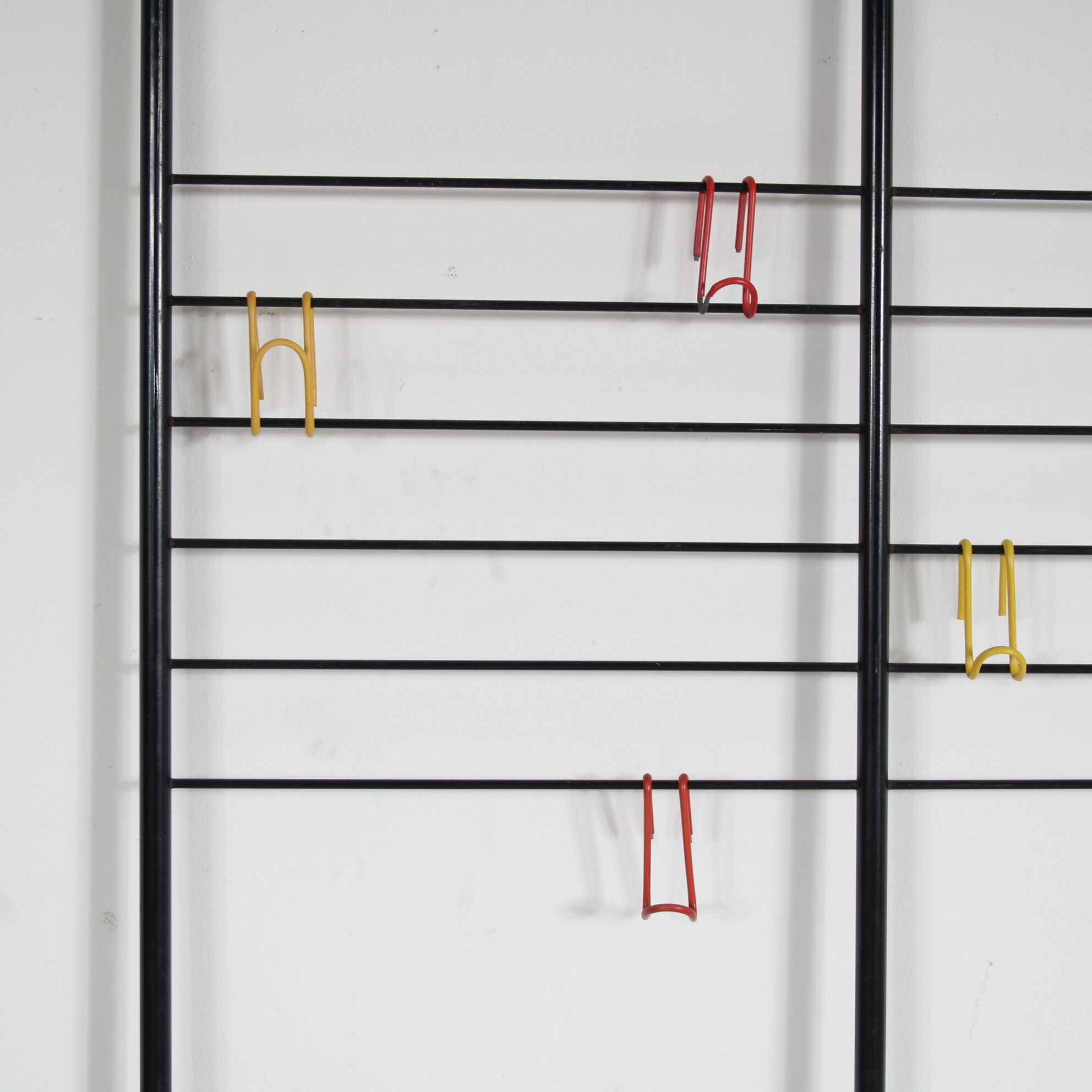 1950s Tone Ladder coat rack by Coen de Vries for Devo, Netherlands
