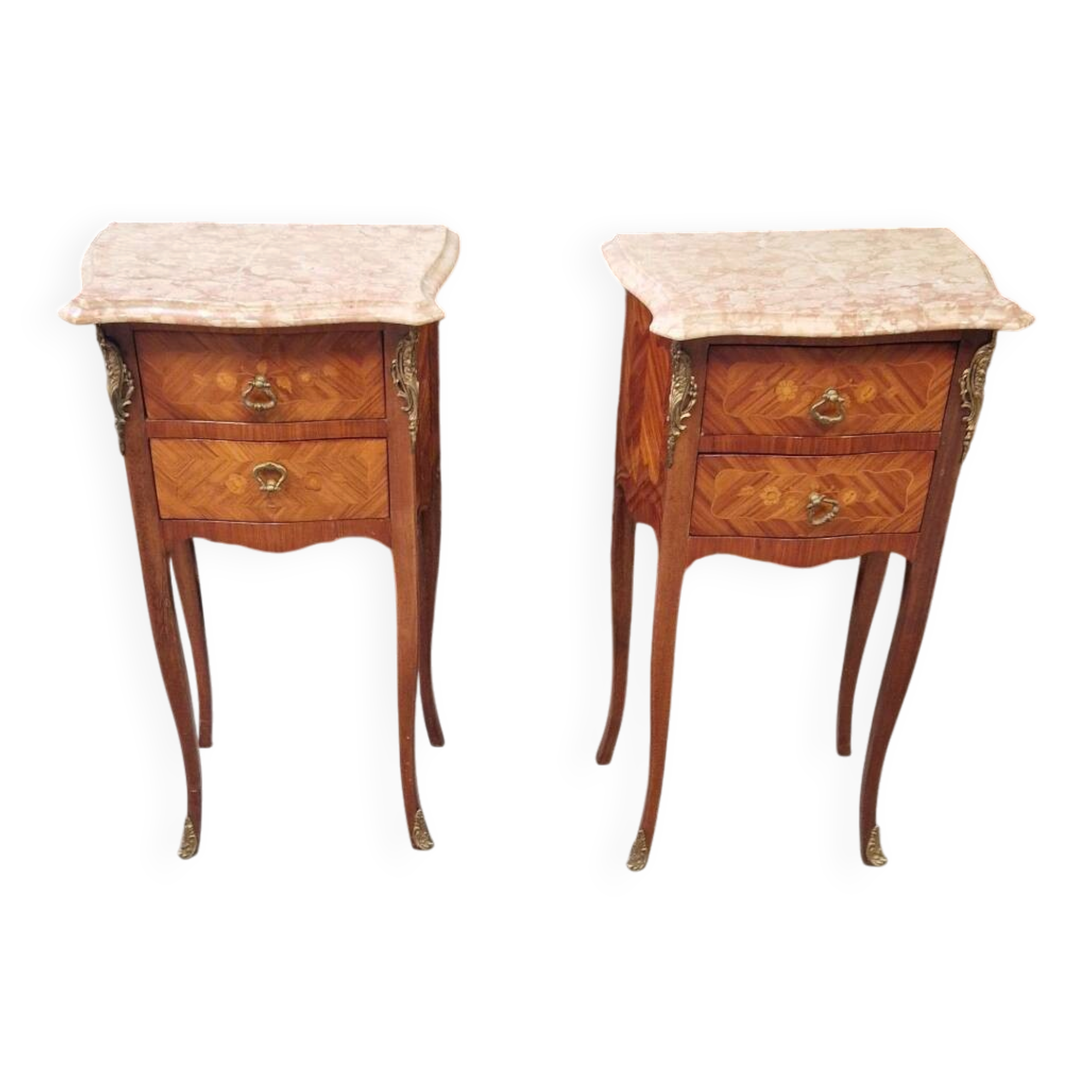 Pair of Louis XV bedside tables