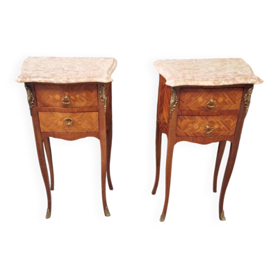Paire de chevets louis xv