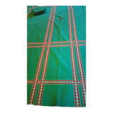 Embroidered tablecloth and napkin set