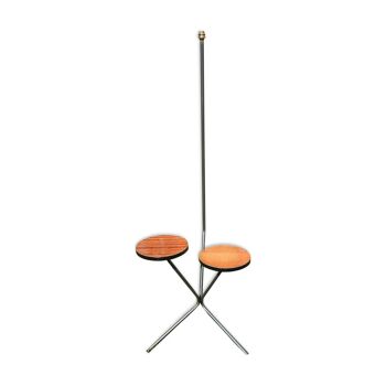 Floor lamp tripod vintage 2 formica years 60 tablets