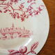 Plate with decoration of birds, fruit trees