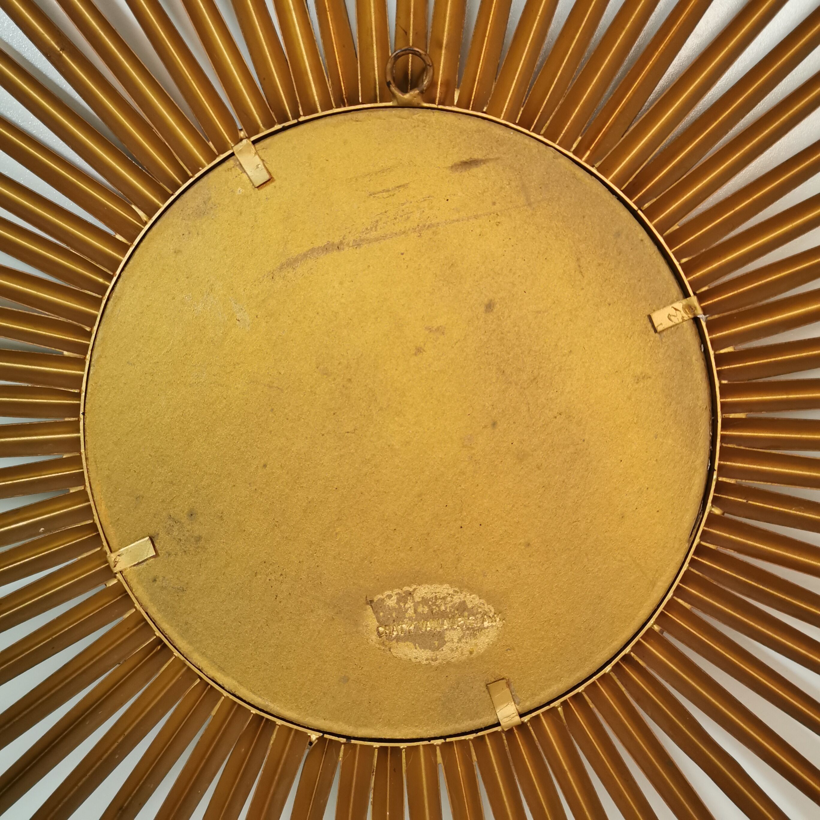 "Sun" Mirror by Chaty Vallauris 1950 71cm