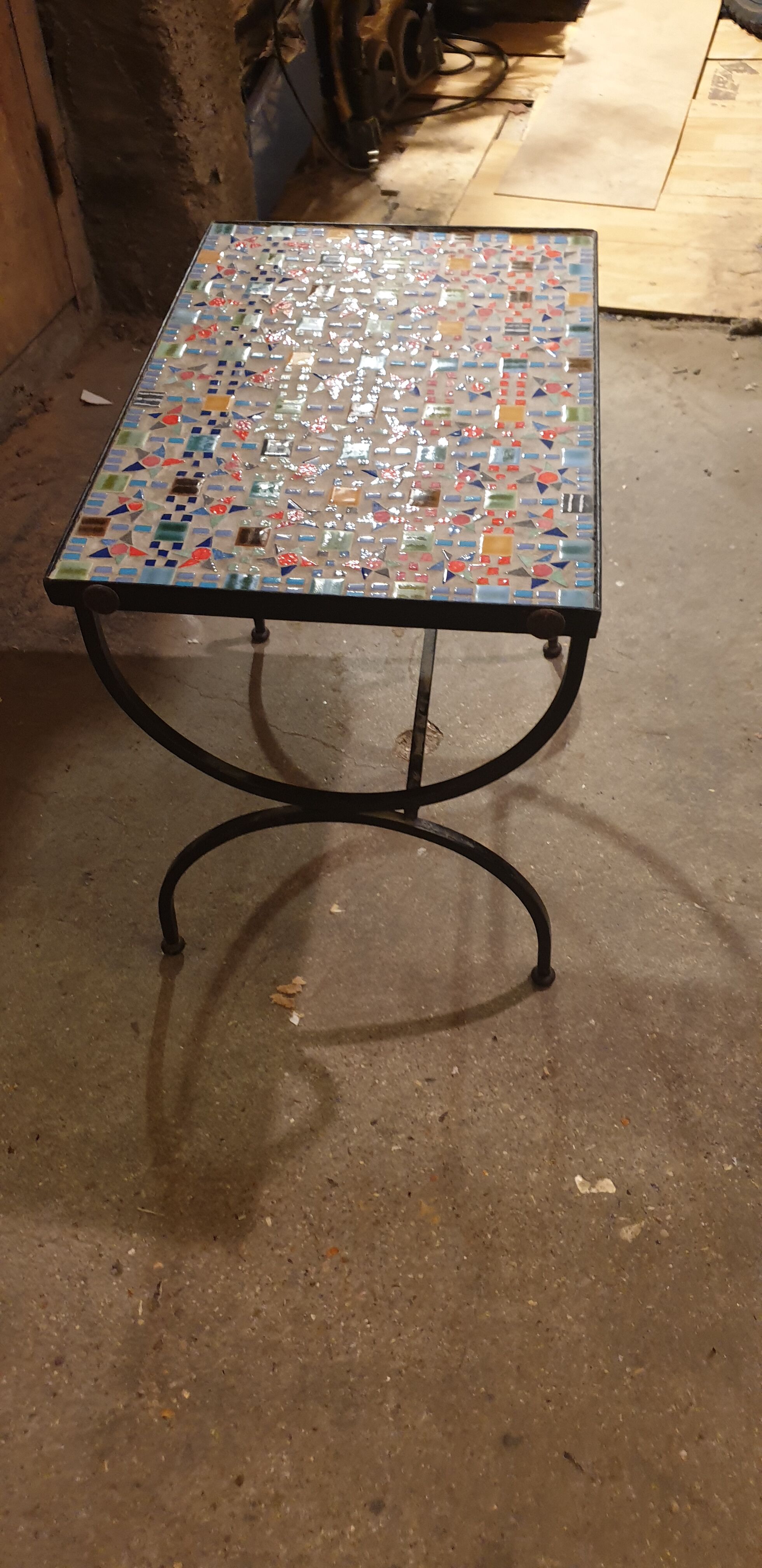 Vintage side coffee table