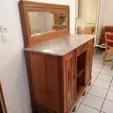 Buffet bas avec miroir