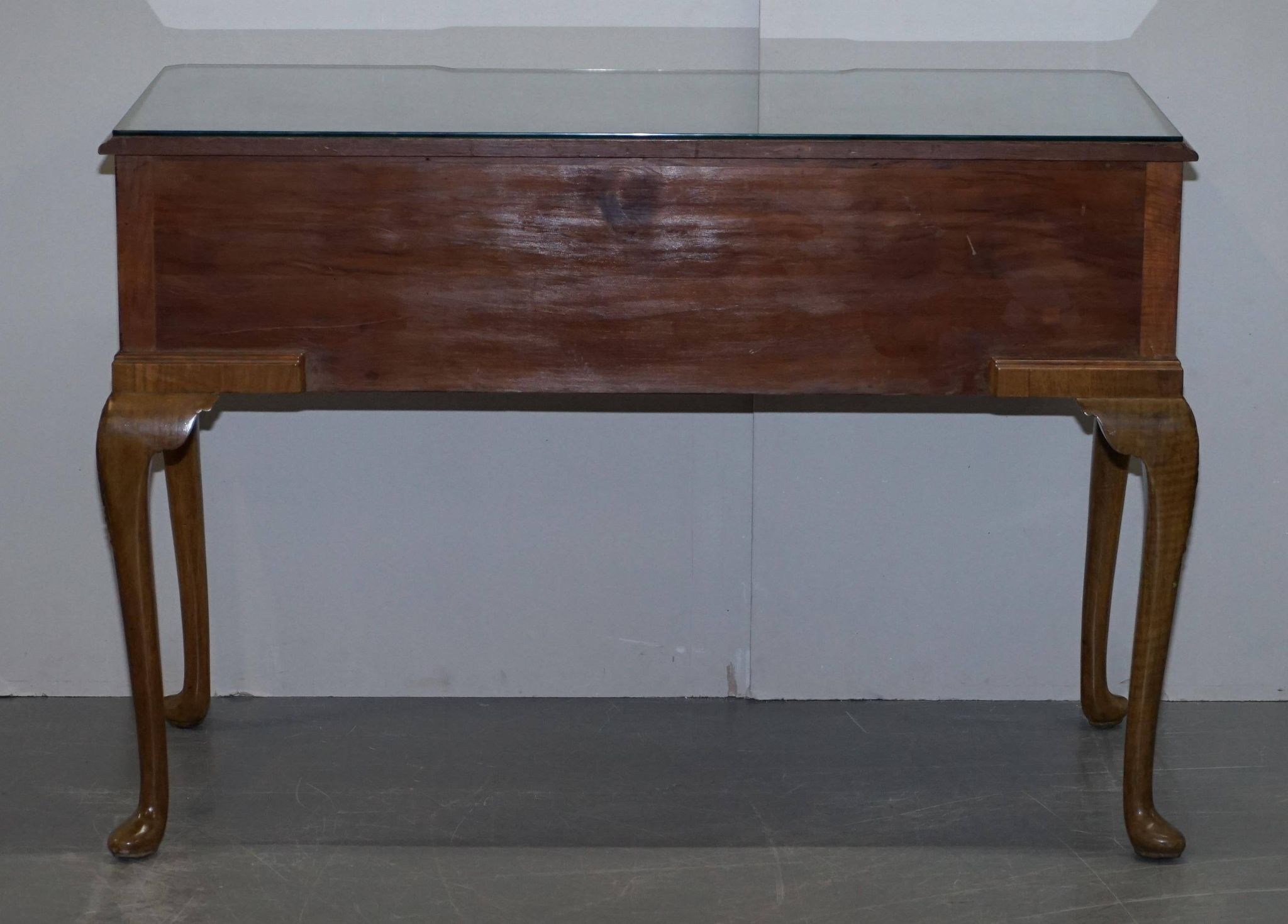 Console Burr Walnut Art Deco Denby & Spinks Breakfront