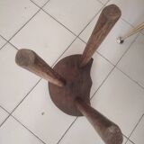 Brutal tripod stool.