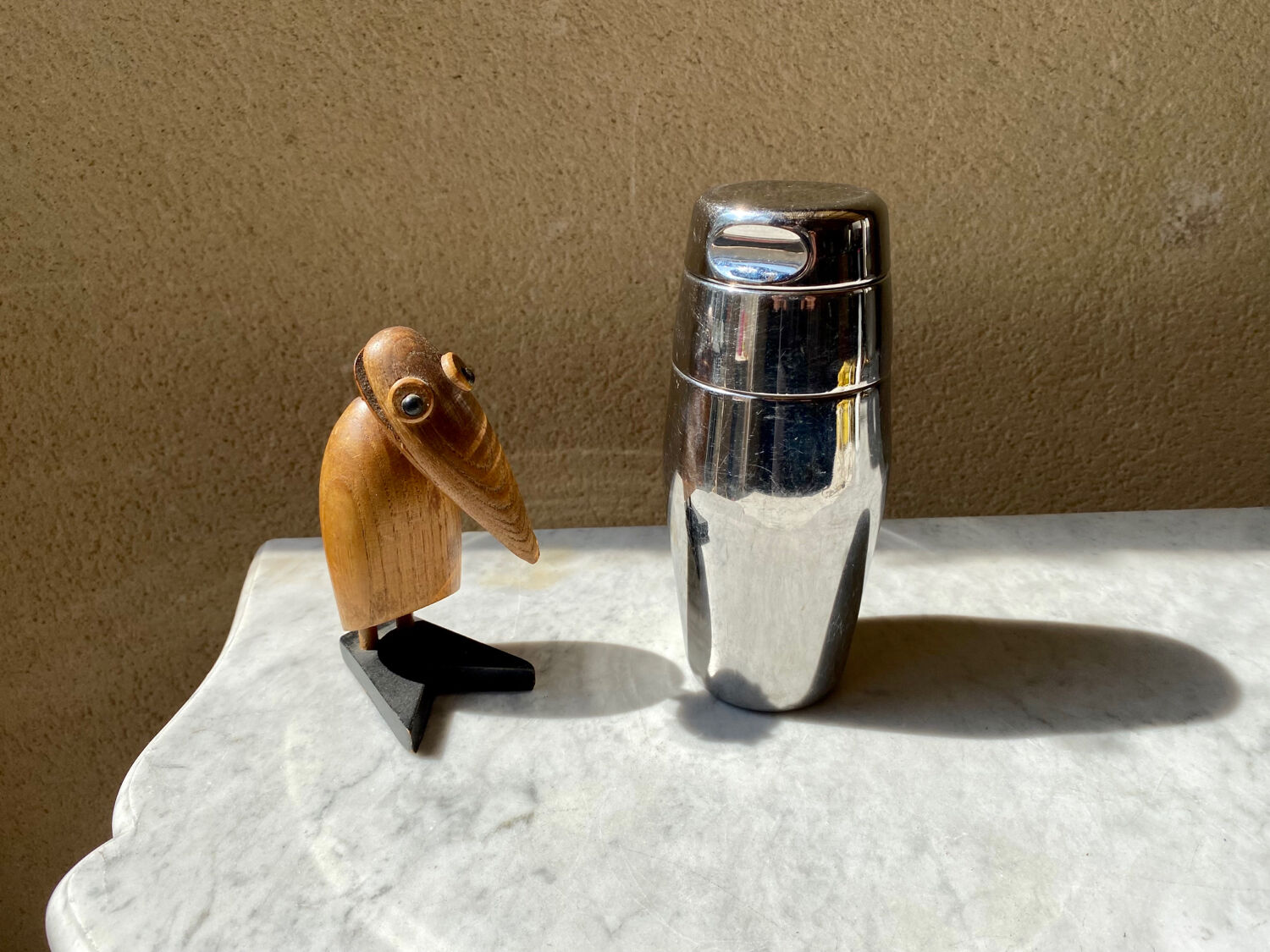 Cocktail shaker 870/50 Alfra Alessi design Luigi Massoni vintage 60s