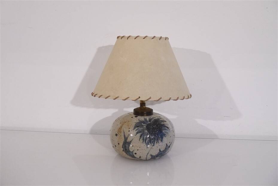 Sandstone ball lamp 1950
