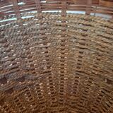 Large rope and wicker basket