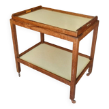 Service table wood & formica 50s