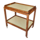 Service table wood & formica 50s