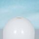 Mushroom table lamp, space age design, Italian 1970s.