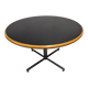Modernist dining room round table dlg Warren Platner, Italy 1970