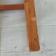 Rustic stool in solid pine