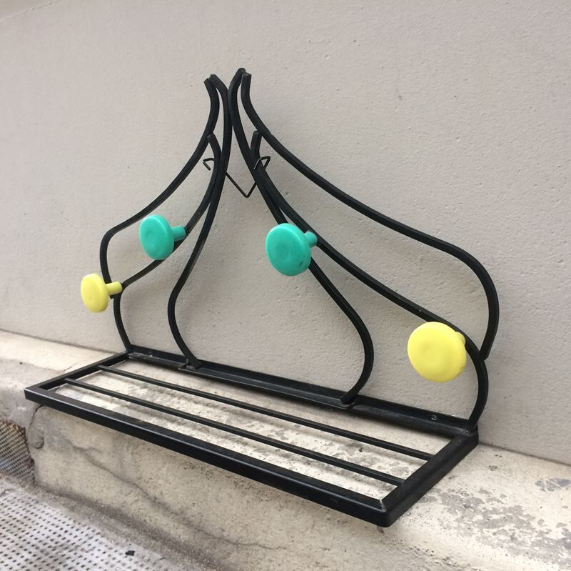 Vintage coat rack 50s