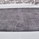 Tapis en laine grise
