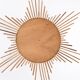 Old mirror, rattan, sun, star shape