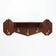 Art Deco coatrack in oak and copper, Belgium 1920s