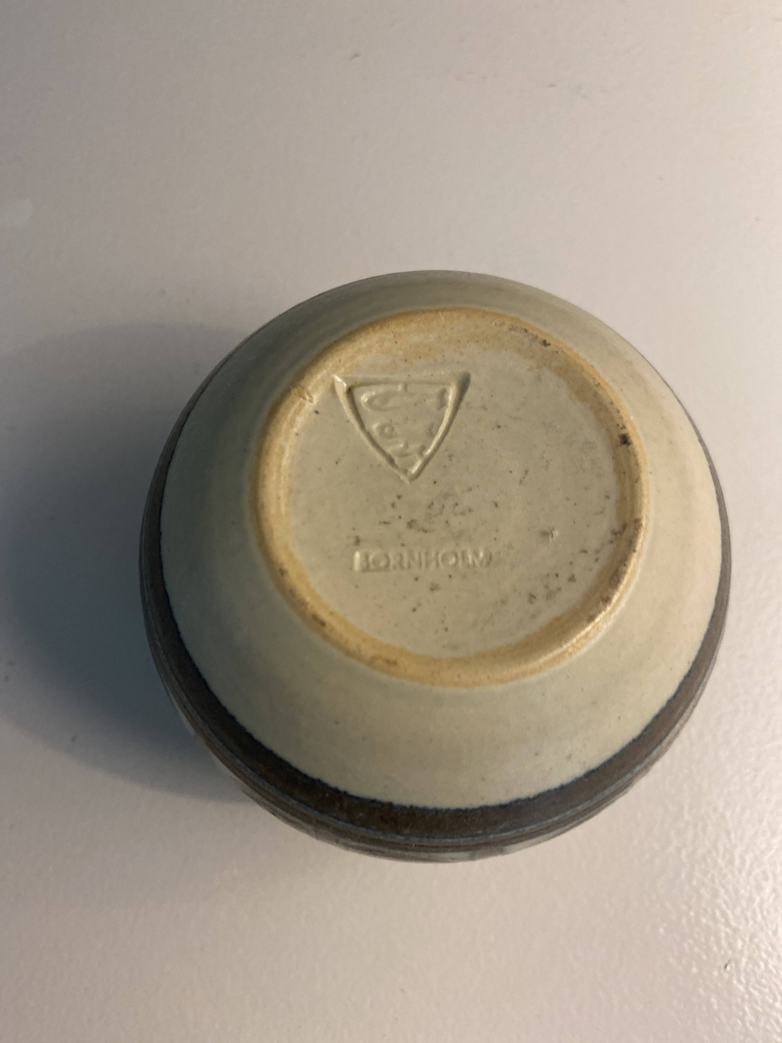 Danish ceramic vase (bornholm) 60s