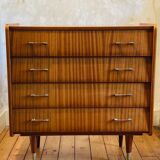 Vintage chest of drawers spindle feet