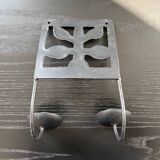 Wrought iron wall candle holder