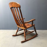 English Windsor rocking chair from the early 1900s
