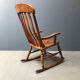 Fauteuil à bascule anglais Windsor du début des années 1900