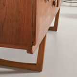 Stonehill vintage teak enfilade, Scandinavian style, 197,5cm