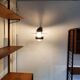 Metal and glass wall light by Jens Møller-Jensen for Louis Poulsen